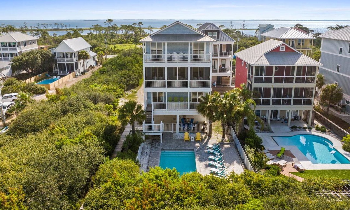 Cape San Blas House | Absolute Deckadence: Beachfront, Pool, Pet-friendly, Sleeps 16