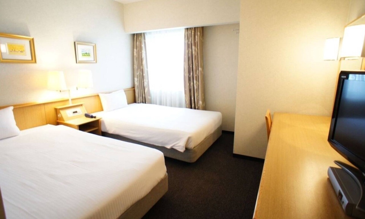 Suminoe Hotel | Breakfast included Standard twin nonsmoking 2/Osaka Ōsaka