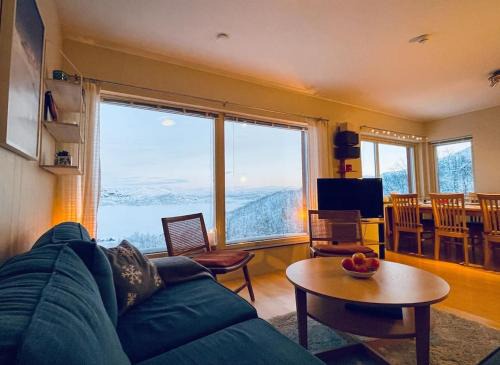 Riksgransen Apartment | Fjäll-lägenhet med fantastisk utsikt
