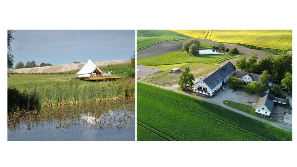 Skivarp Apartment | Glamping och Gårdslägenhet Mellan himmel och hav