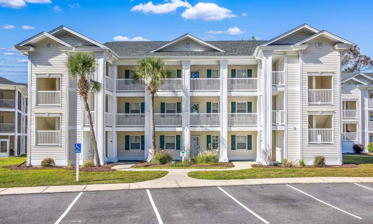 Carolina Forest Condo | Golf Course Condo in Myrtle Beach with a pool view and River Oaks Golf Course