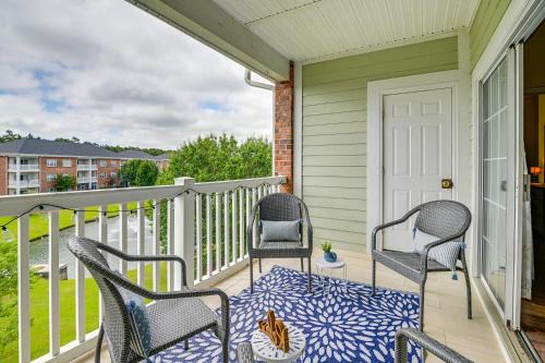Socastee House | Myrtle Beach Condo w/Large Balcony & Pool Access