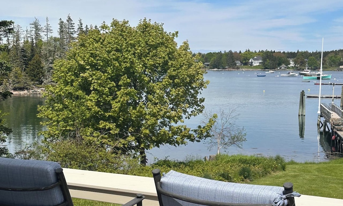Bernard House | Oceanfront Cape with dock on Bass Harbor