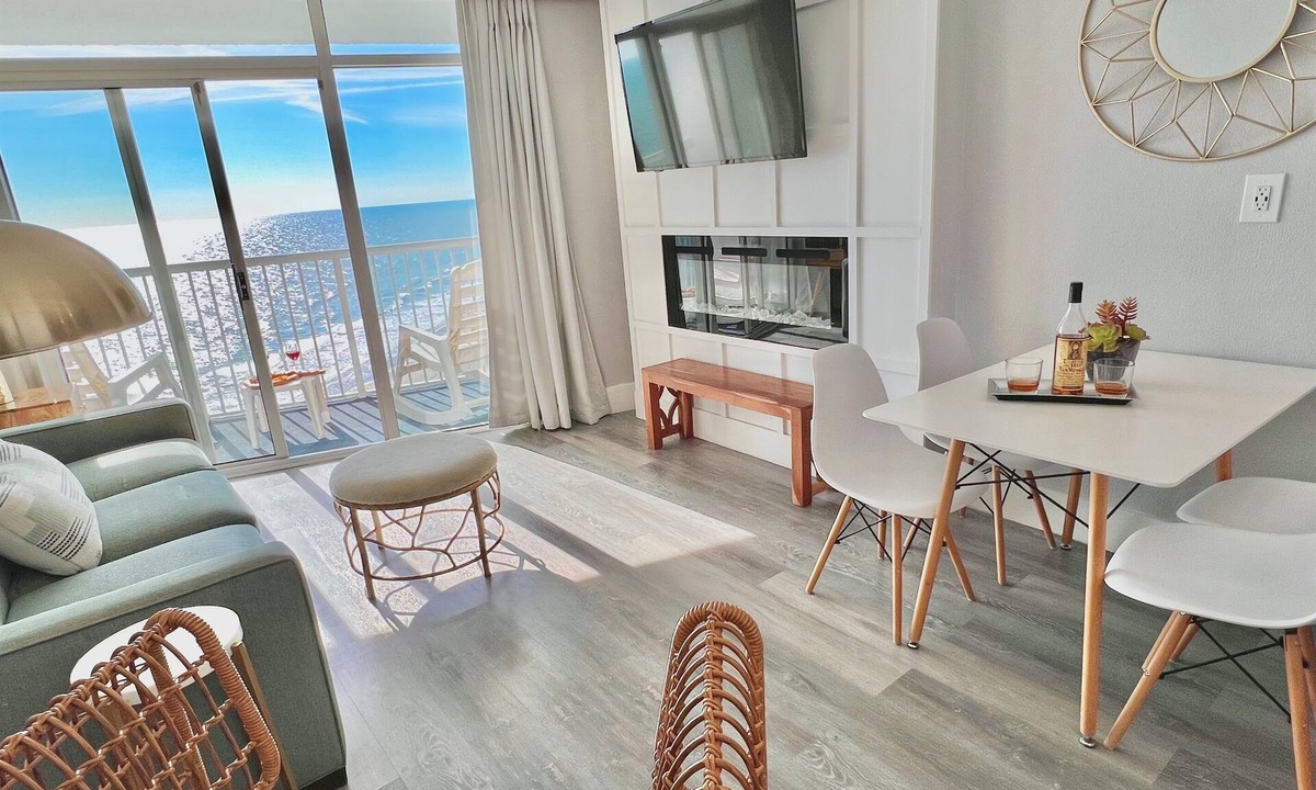 Arcadian Shores Condo | Oceanfront - Heated Pools- Fire pit