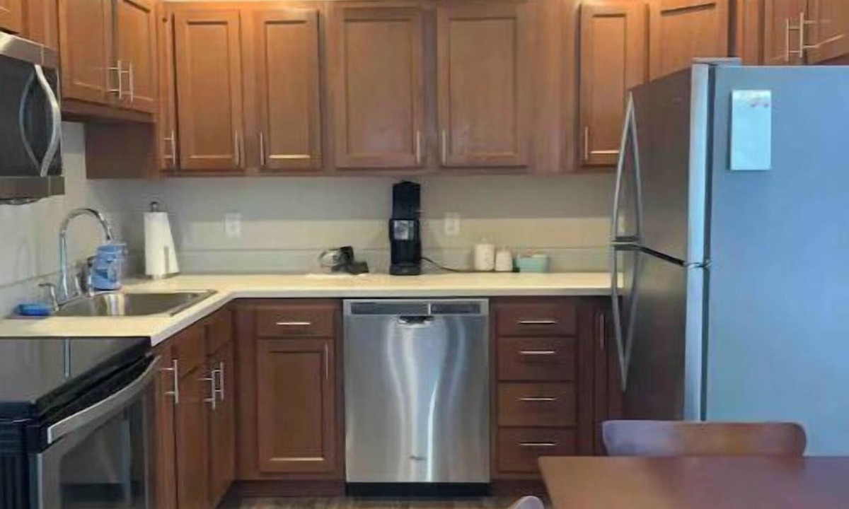 Dubuque Apartment | Tiny Home, Spa Next Door, Deck, Walk to Farmers Market