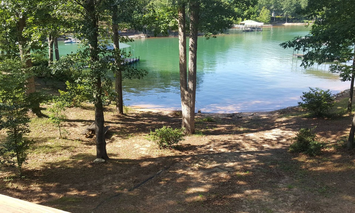 Seneca House | Tranquil Lakefront Setting near Clemson SC with Private, Covered Dock