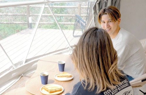 Ama RV Rental | 1 Oki Dome mountain side site DinnerBreakfast/Oki County Shimane