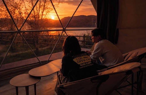 Ama RV Rental | 1 Oki Dome mountain side site DinnerBreakfast/Oki County Shimane