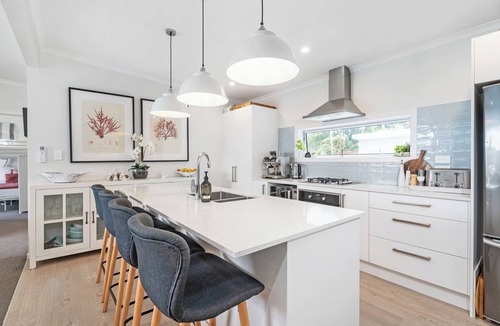 Whiritoa House | 4BR Beachside Home with Spa & Outdoor Dining