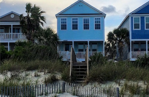 Surfside Beach House | 5 Bedroom & 5 Bath Beachfront House w/Private Pool, Hot Tub & Beach Boardwalk!