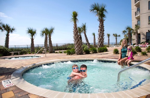 Myrtle Beach Resort | Angle Oceanfront Two Bedroom Condo + Official On-Site Rental Privileges