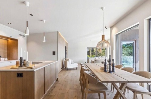 Mandal House | Architect-designed cottage with dock in Dalskilen