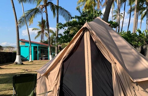 Barranca RV Rental | Beachfront Glamping Tent