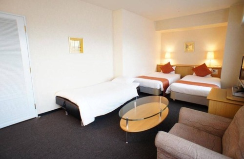 Suminoe Hotel | Breakfast included Triple nonsmoking Corner r/Osaka Ōsaka