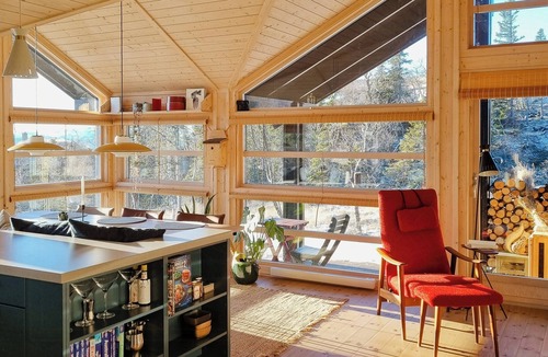 Fla Municipality House | Bright cabin in Eggedal’s beautiful mountains