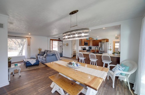 Norway House | Charming Riverfront Retreat in Monticello!