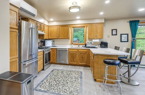 Warrensburg House | Charming Riverfront Home near Gore Mountain, Lake George, Adirondack Adventures