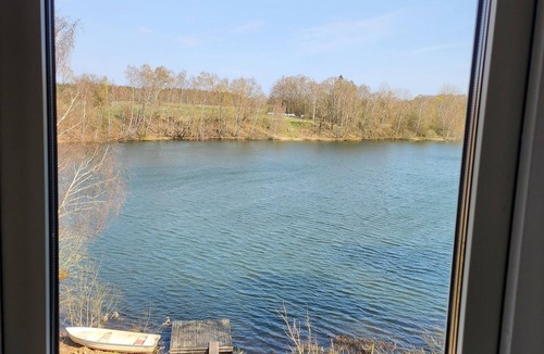 Ljungbyhed House | Charming Sjöhuset with lake plot, lake view and Söderåsen