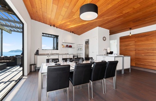 Langs Beach House | Clifftop Castle - Langs Beach Holiday Home