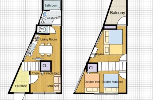 Sumiyoshi Apartment | Cococa Sumiyoshi