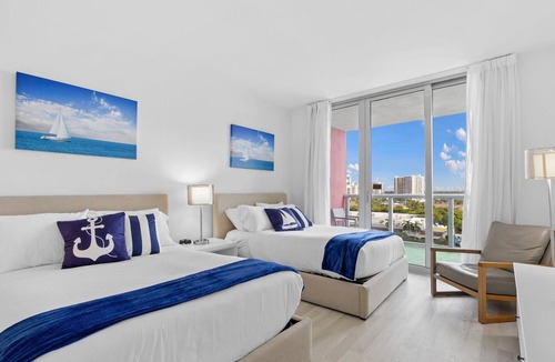 Hallandale Beach Hotel | Comfortable Studio Apt., Great Views, NEAR BEACH.