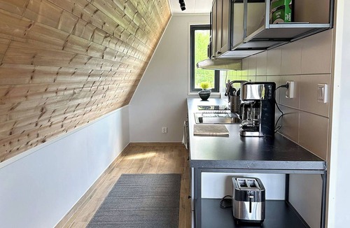 Tvetaryd House | Cozy A-frame cottage surrounded by a magical panorama, incl sauna