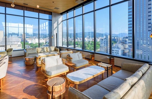 Hiroshima City Centre Hotel | Deluxe Twin Room with Panoramic City View Room On/Hiroshima Hiroshima