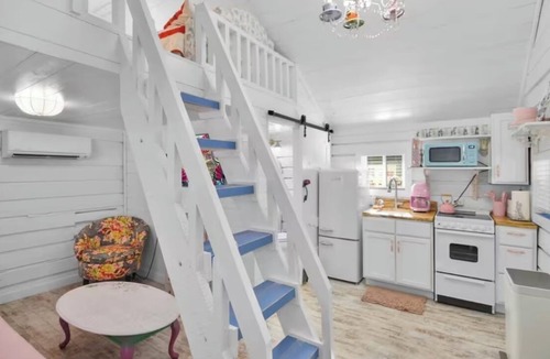Hayesville Cottage | Fairytale Creekside Cottage w/Firepit & Petting Zoo–Ideal For Families & Couples