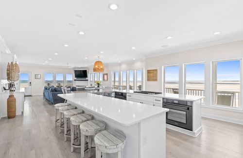 Sunset Beach House | Fall Available | Oceanfront Home w Panoramic Views