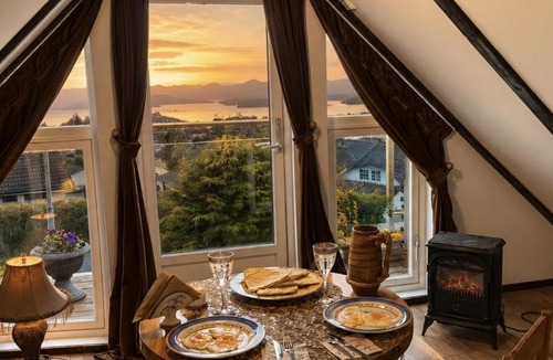 Jorpeland Apartment | Fjord Panorama Lodge