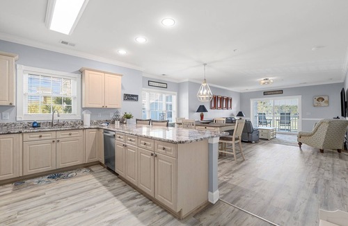 Central Myrtle Beach Condo | Golf-view, Large TVs, 4 Bds -Escape to Luxury