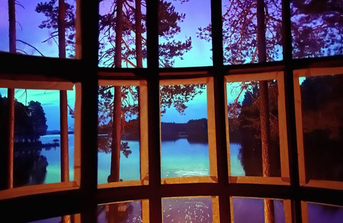 Ostavall House | Incredible tree house on your own private island on a huge lake