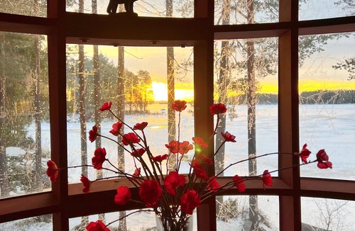 Ostavall House | Incredible tree house on your own private island on a huge lake