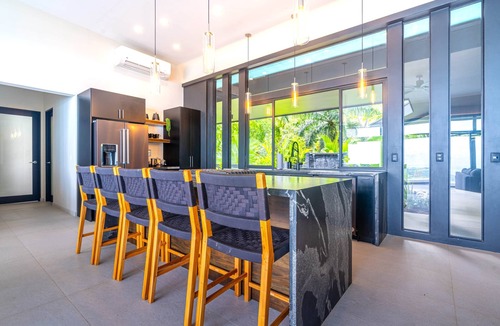Savegre House | Modern 5BR Villa Sunset Views Near Dominical