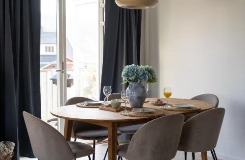 Bastad House | Modern Beachy Home with Terrace Charm First Floor