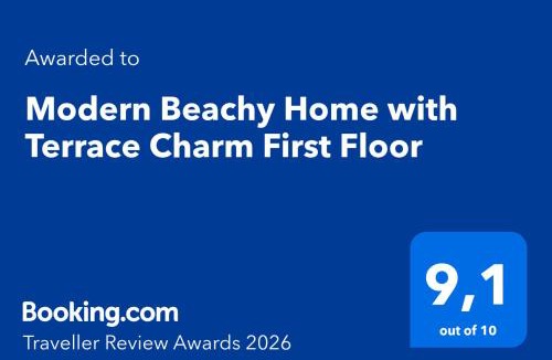 Bastad House | Modern Beachy Home with Terrace Charm First Floor