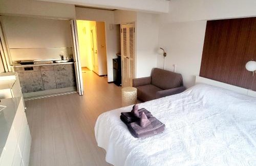 Maeganeku Apartment | Ocean View! King-size Bed! 2min to the Beach!