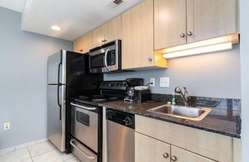Downtown Myrtle Beach Apartment | Oceanfront Luxury King Suite at Oceans One Resort