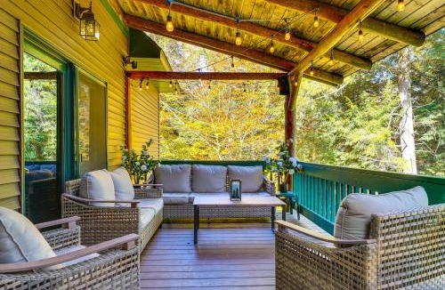 Town of Webb House | Private Deck & Fire Pit: Adirondack Family Home