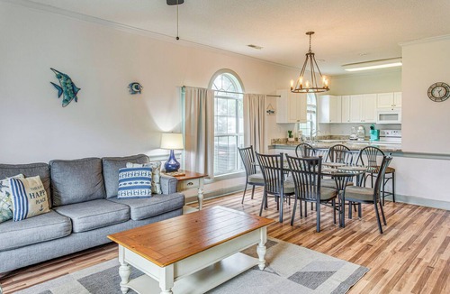 Central Myrtle Beach Condo | Relax Poolside & Golf! Myrtle Beach Resort Condo