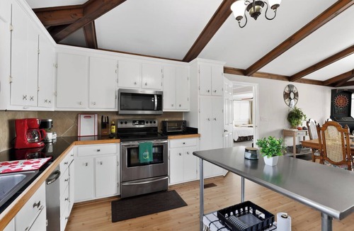 Augusta House | Riverfront Terrace w/Pool, Boat Slip, Kayaks +BBQ