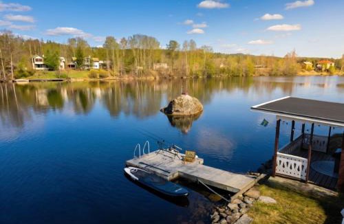 Torpshammar Villa | Riverside Villa with Private Jetty and Scenic Views