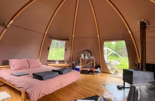 Strombacka Other | Romantic night in a dome tent lake view