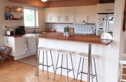 Lervik Villa | Seafront pool villa in Vejbystrand