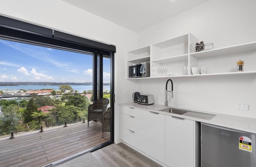Russell Apartment | Self contained studio room with private entrance and stunning sea views