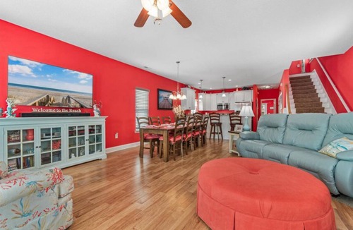 Surfside Beach House | Spacious 5BR/5.5BA Beach Home | Private Pool | 120 Steps to Beach | Near Pier
