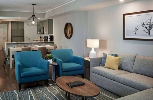Downtown Myrtle Beach Hotel | Stylish Modern 2-Room Oceanfront Suite with Balcony & Stunning Sea Views