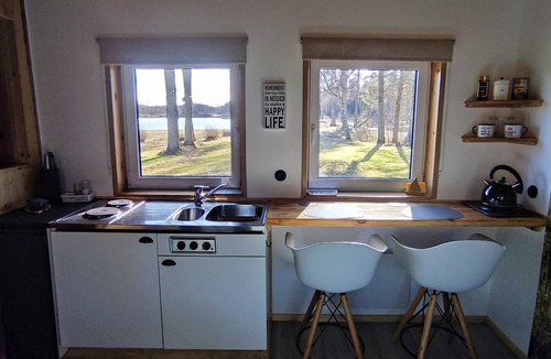 Urshult Ski Chalet | Tiny House, located at a lake