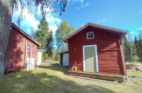 Nattavaara Cabin | Tiny Timber Lodge from early 1900s