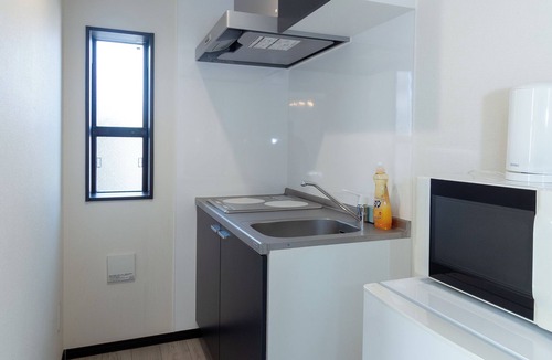 Sumida Apartment | Tokyo Skytree 201 Elegance Blue Twin Room with Bath and WC